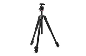 Manfrotto 055 Alu ARCA Kit, Stativ mit Kugelkopf, 3 Segmente