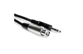 Hosa STX-105F Verbindungskabel sym. XLR3F to 1/4 in TRS, 5 ft