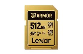 Lexar Armor Pro Gold 512 GB SDXC V60 (280/205 MB/s) Speicherkarte