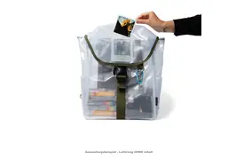 Polaroid Ripstop Backpack Clear, Ripstop-Rucksack klar