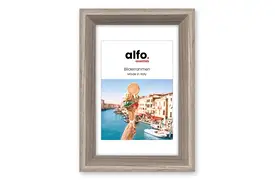 alfo. Orvieto 30x40 cm braun, Holzrahmen