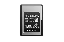 SanDisk PRO-CINEMA CFexpress 480 GB Type A Speicherkarte