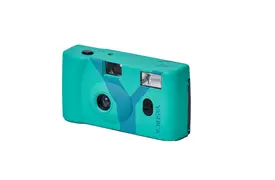 YASHICA MF-1 Snapshot Art Cam. türkis Y Edition inkl. 400/24 Film