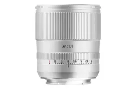 TTARTISAN AF 2/75 mm, Sony FE FF silber, Objektiv