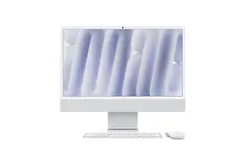 Apple iMac 24' 256 GB silber CTO M4 8- Core CPU"