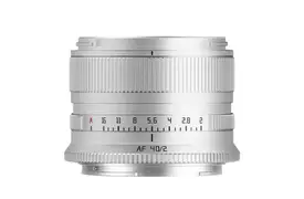TTARTISAN AF 2,0/40 mm, Sony E-Mount Vollformat, silber, Objektiv