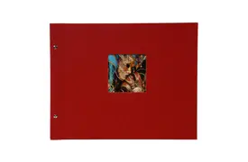Goldbuch Bella Vista 39x31 cm, rot, 40 weiße Seiten, Schraubalbum