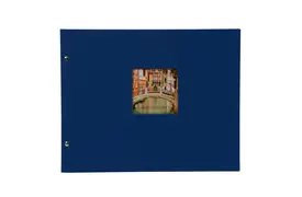 Goldbuch Bella Vista 39x31 cm, blau, 40 weiße Seiten, Schraubalbum