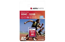 AgfaPhoto 32 GB SDHC-Karte Class10 W 35MB/s, R 100MB/s