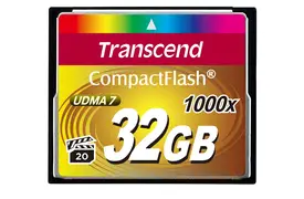 Transcend 32 GB CF Ultimate 1000x Compact-Flash Speicherkarte