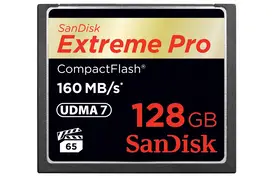 SanDisk 128 GB CompactFlash ExtremePRO