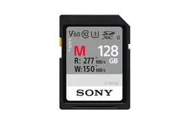 Sony SF-M 128 GB SDXC-Karte UHS-II U3 277MB/s