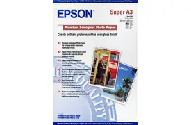 Epson Premium Semigloss Paper A3+ 20 Blatt 251g/m²