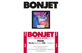 Bonjet Atelier-Fotopapier 10x15 cm pearl, 300g/m², 100 Blatt