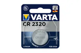 Varta Electronics CR 2320 Knopfzelle
