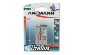 Ansmann Lithium 9V Block CR-V9 Batterie