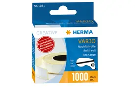 Herma Nachfüllrolle Vario mit 1000 festhaftenden Klebestücke