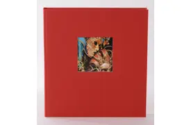 Goldbuch Bella Vista 25x25 cm rot, 60 weiße Seiten, Buchalbum