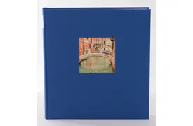 Goldbuch Bella Vista 25x25 cm blau, 60 weiße Seiten, Buchalbum