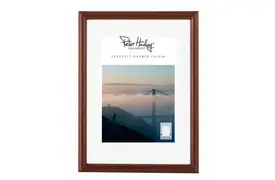 Peter Hadley Rondo 30x45 cm dunkelbraun, Holzrahmen
