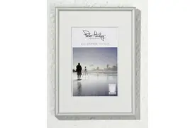Peter Hadley Tibet 20x30 cm silber-matt, Alurahmen mit cremefarbenem Ppt. (13x18)