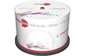 Primeon DVD+R InkJet 50er Spindel 2761226