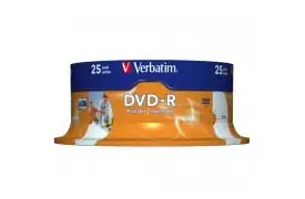 Verbatim DVD-R InkJet 25er Spindel